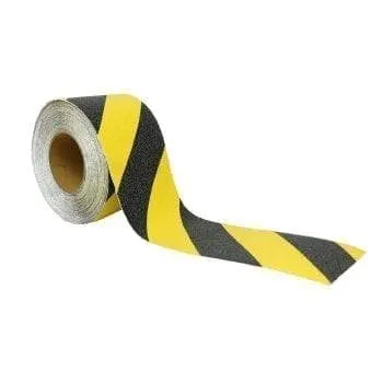 Anti-Slip Caution Tape – 60 Grit Yellow/Black