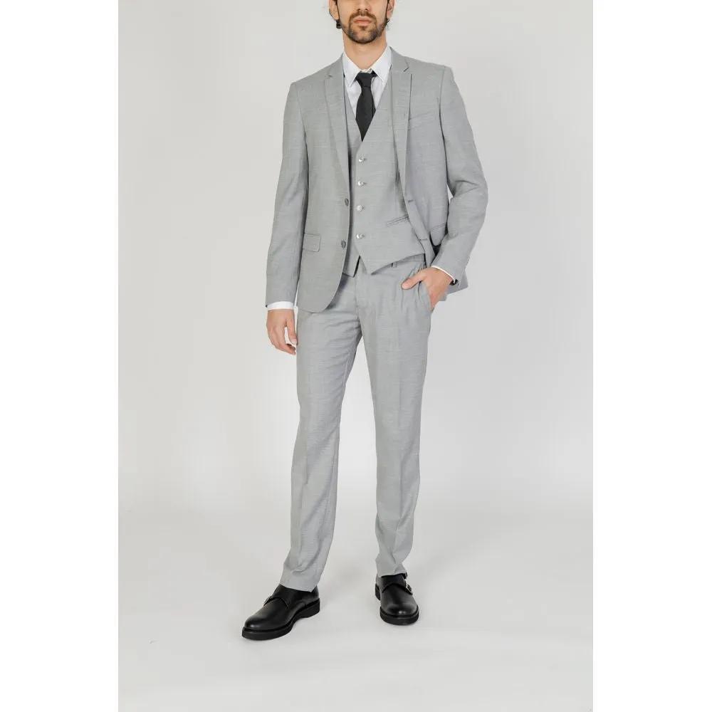 Antony Morato Gray Polyester Jeans & Pant