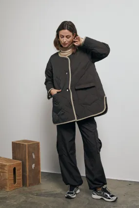 Astrid coat AV4140 - Brown