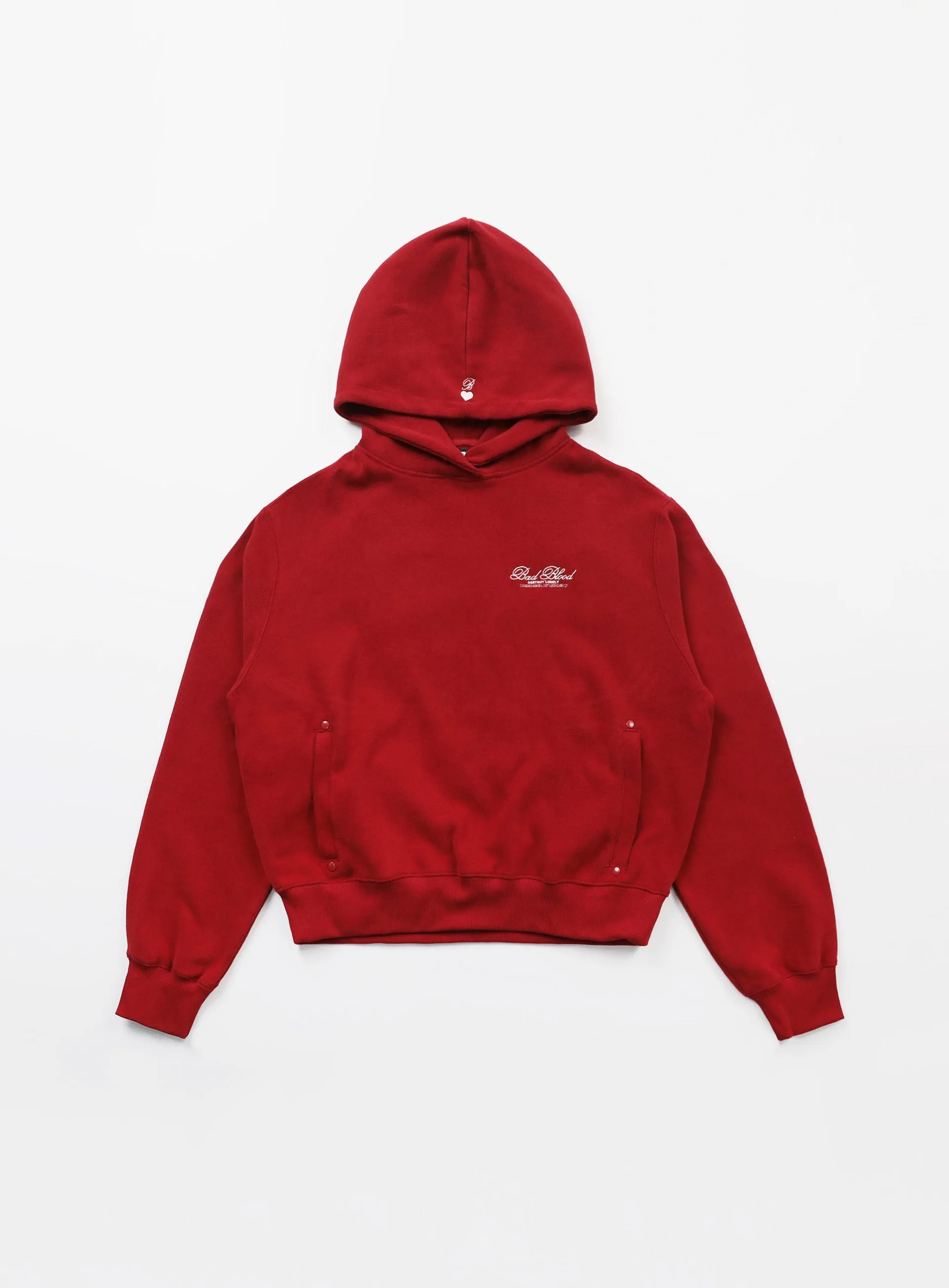 Badblood Classic Logo Hood - Red
