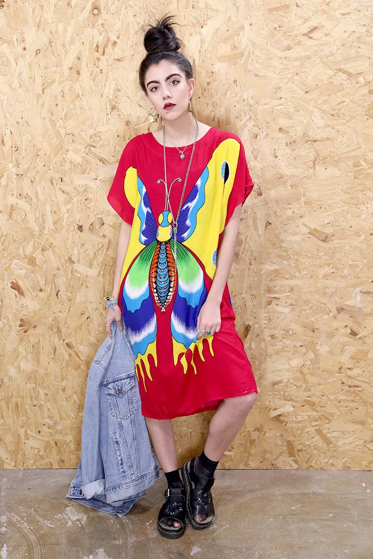 Butterfly Midi Dress