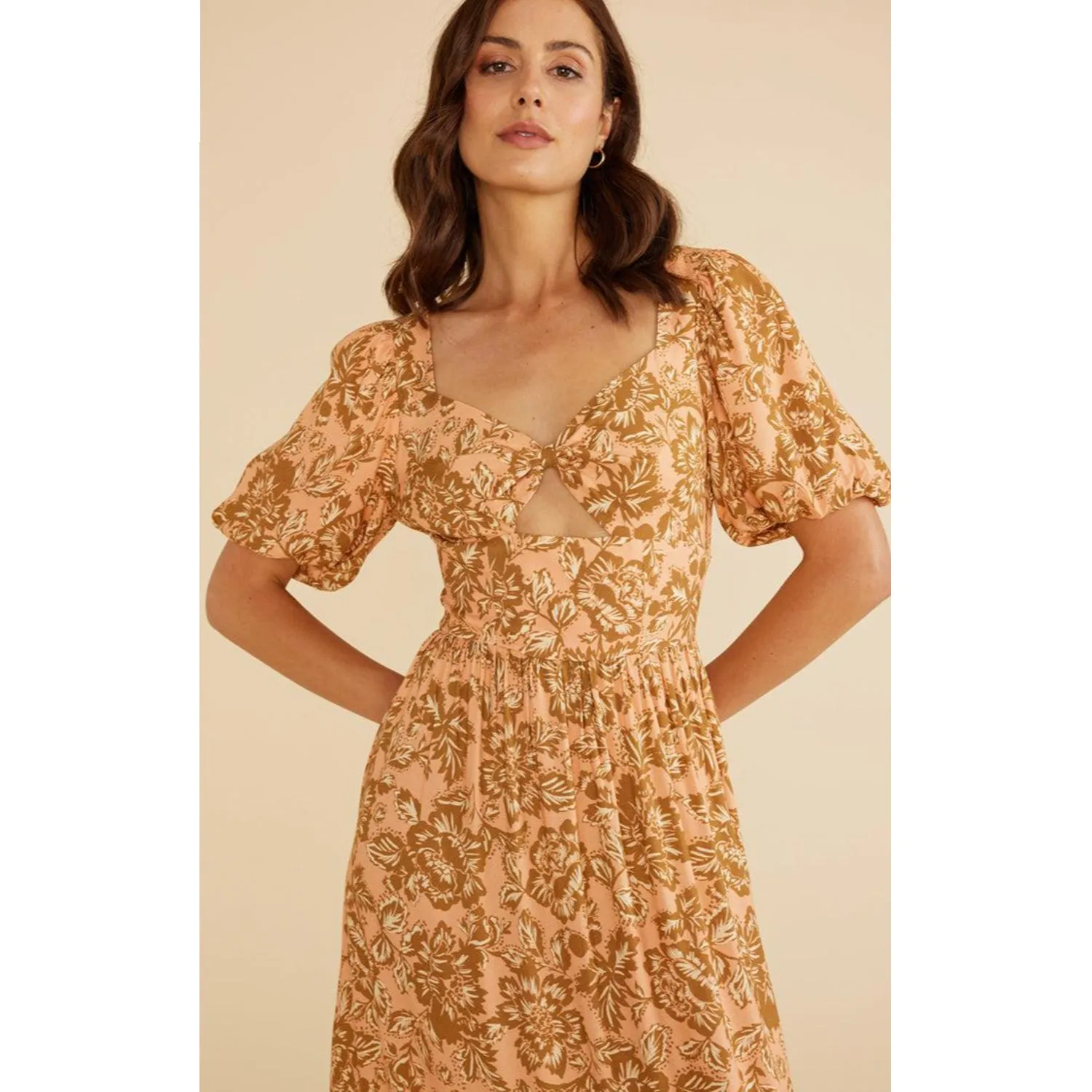 Dress Amari Midi - Vintage Pink