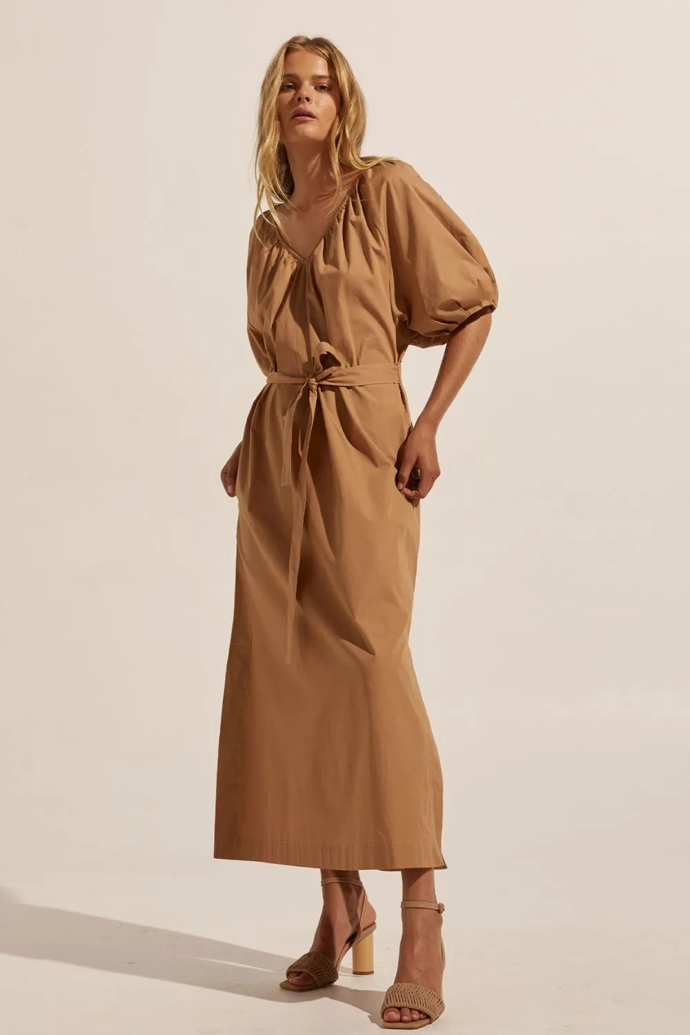 Flow Dress in Hazel