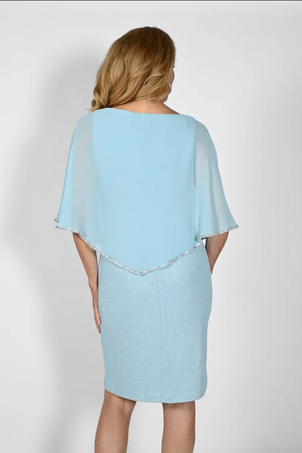 Frank Lyman Dress 232103 Aqua