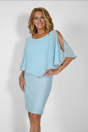 Frank Lyman Dress 232103 Aqua