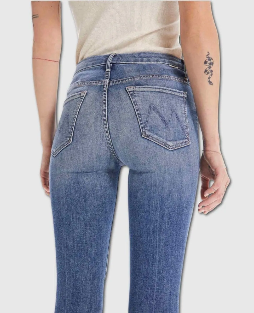 High Waisted Looker Ankle Fray, Walking on Coals