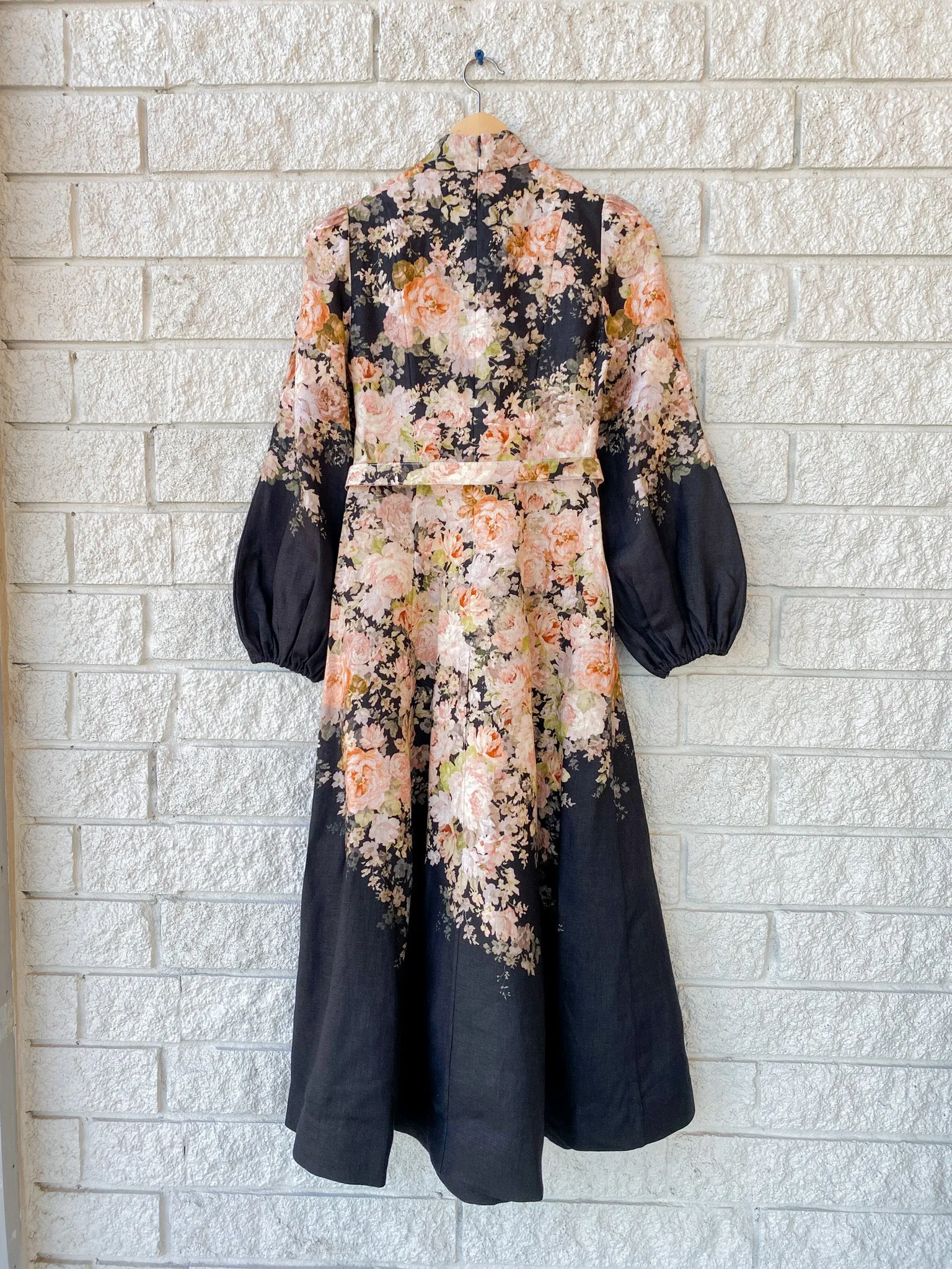Illustration Buttoned Midi