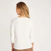 Ivory Rick Rack Top