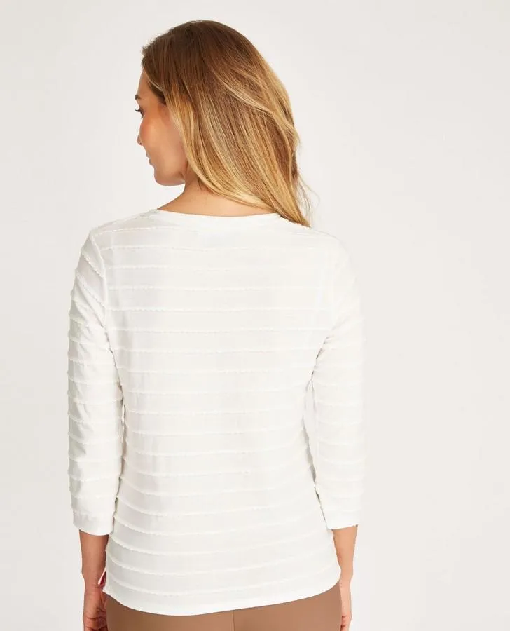 Ivory Rick Rack Top