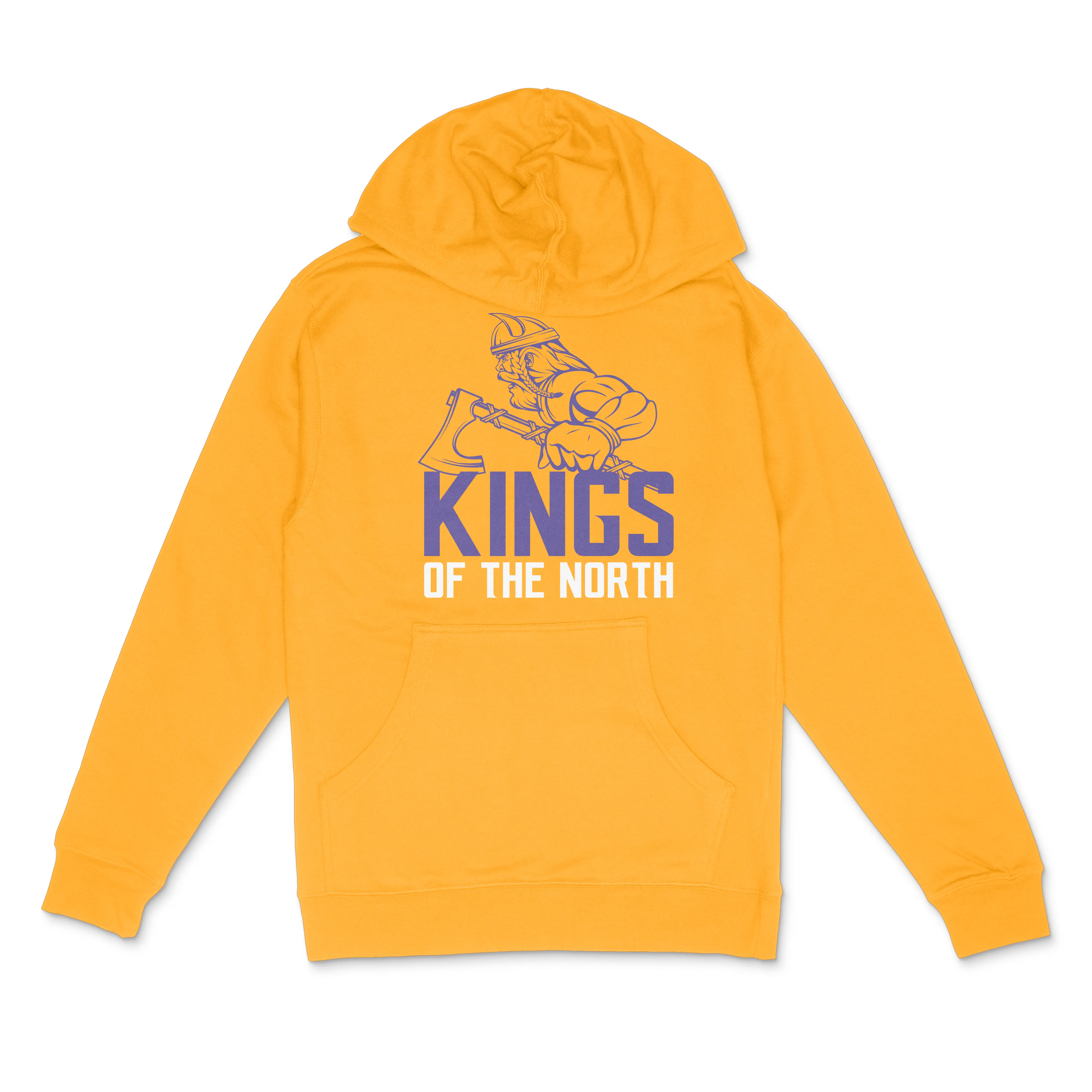 Kings of the North Vikings Unisex Midweight Hooded Sweatshirt