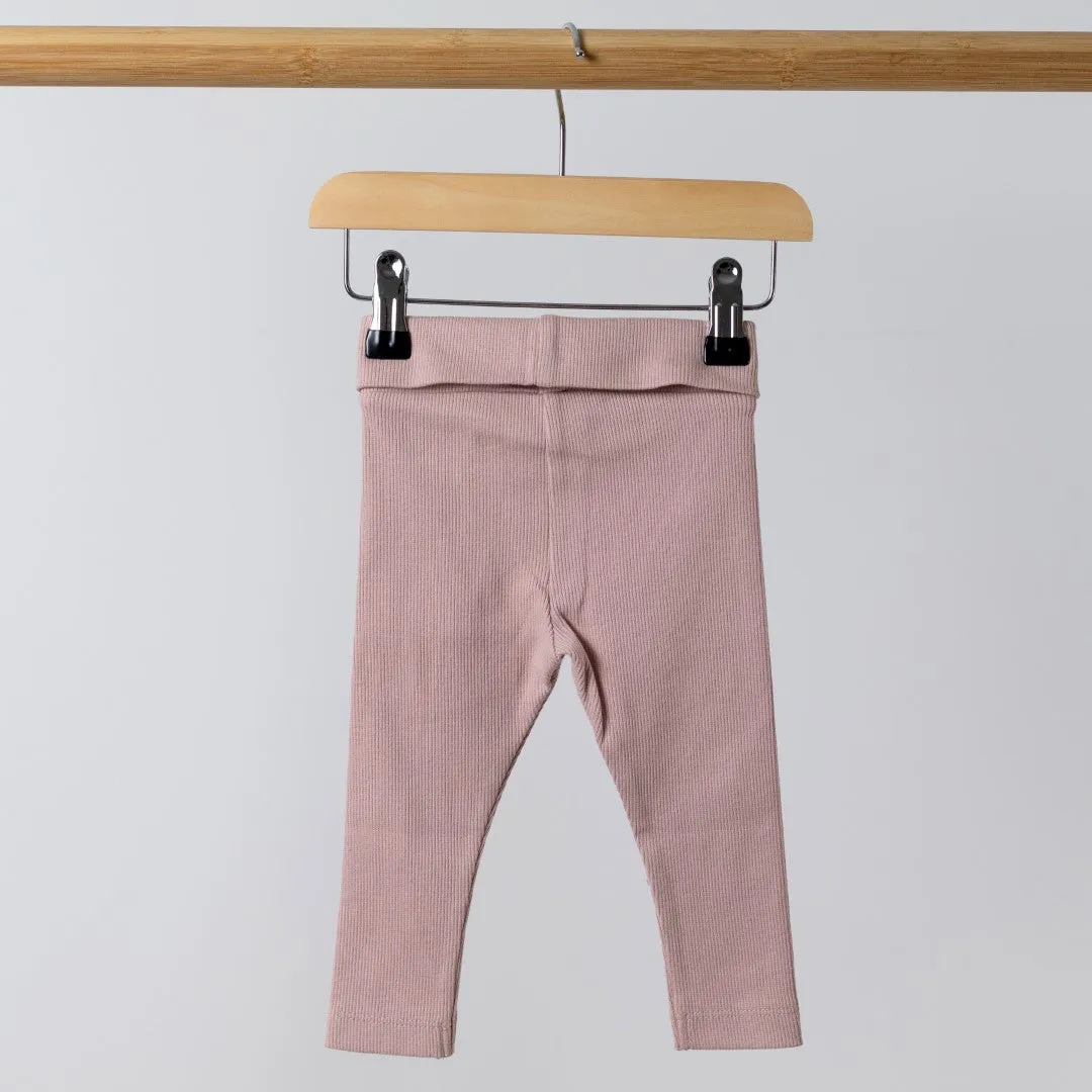 Leggings with Rolled Waist