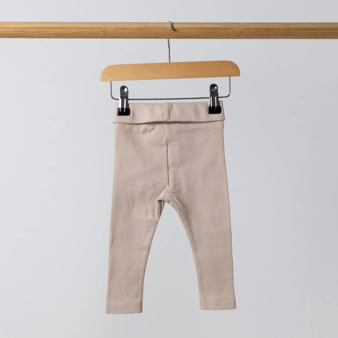 Leggings with Rolled Waist
