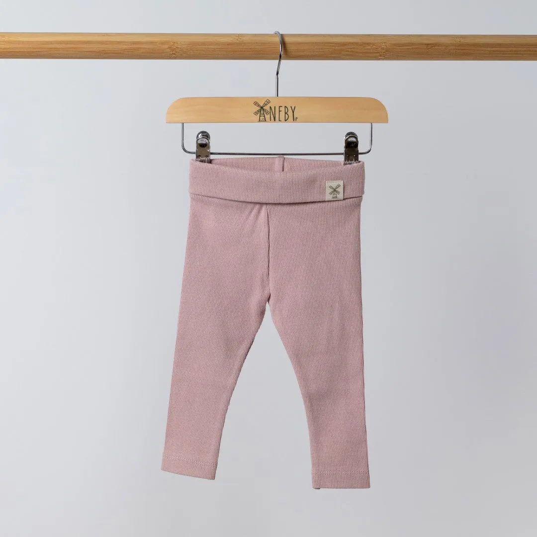 Leggings with Rolled Waist