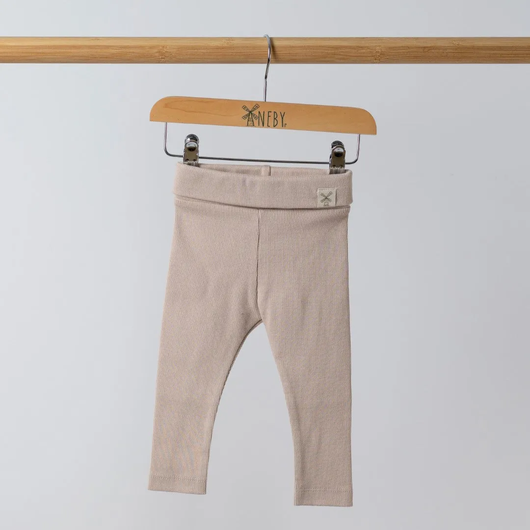 Leggings with Rolled Waist