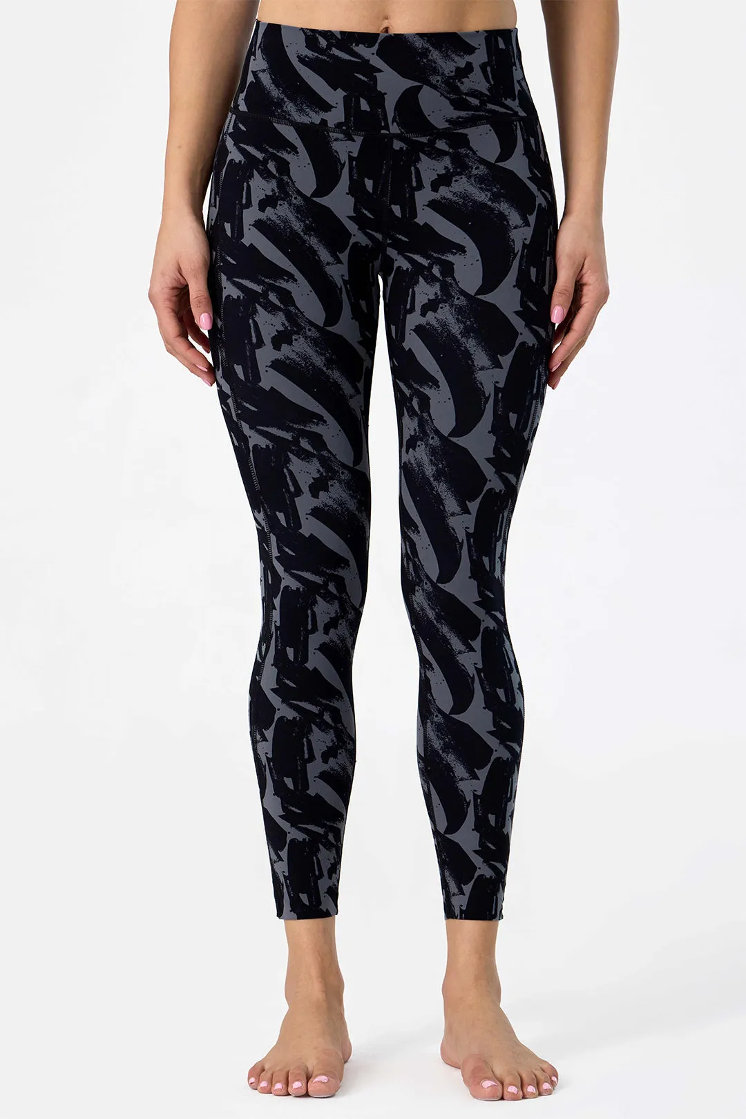 Print High-Waist Strechy Legging