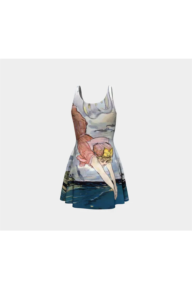 Puck Maine to Florida Flare Dress