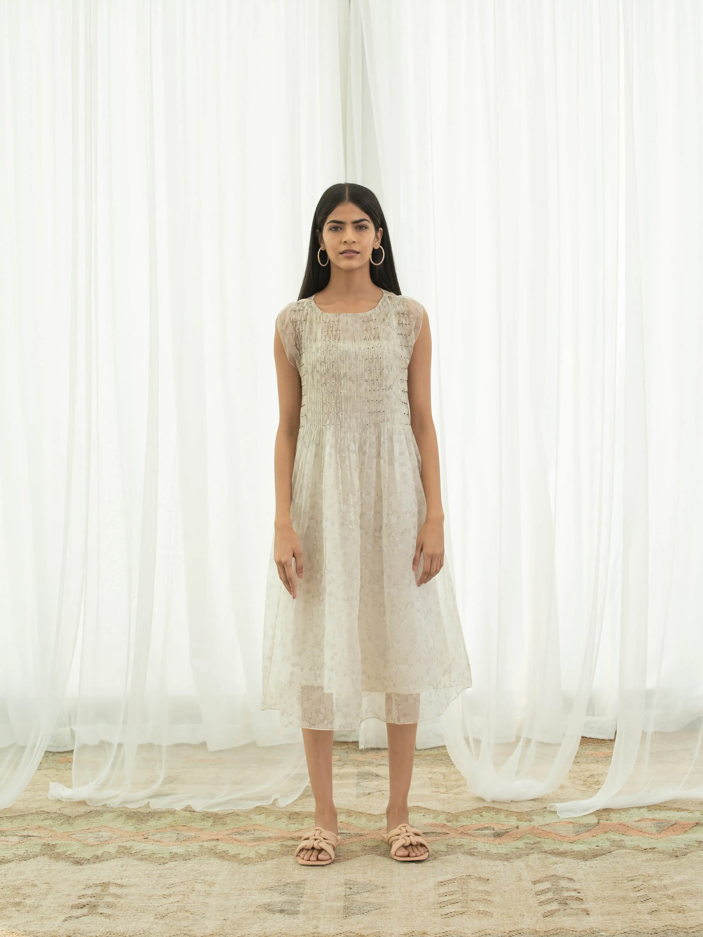 Queen of the Night Midi Dress