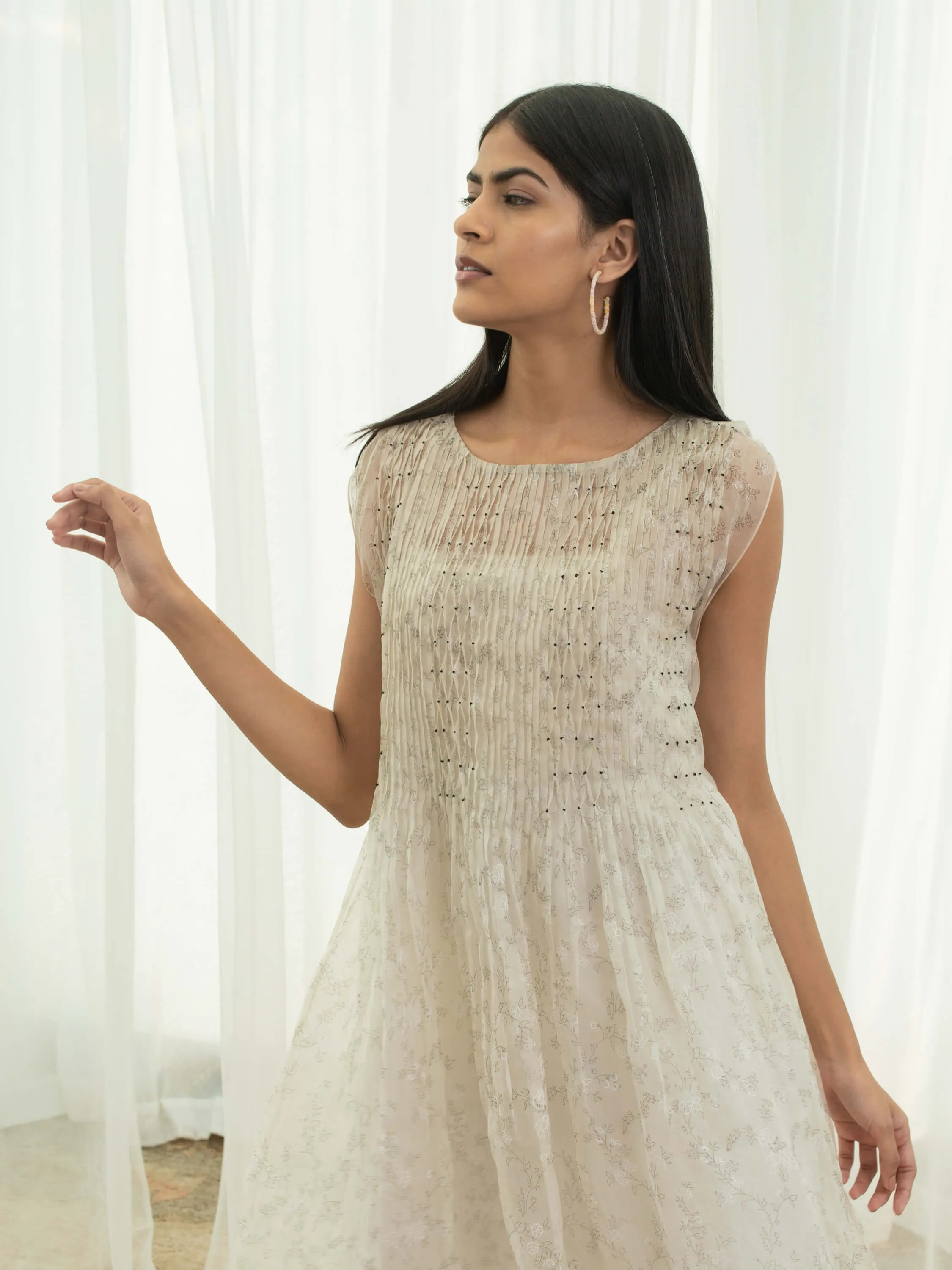 Queen of the Night Midi Dress