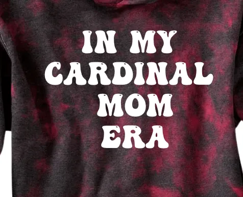 "In my Cardinal Mom Era" Adult Hoodie