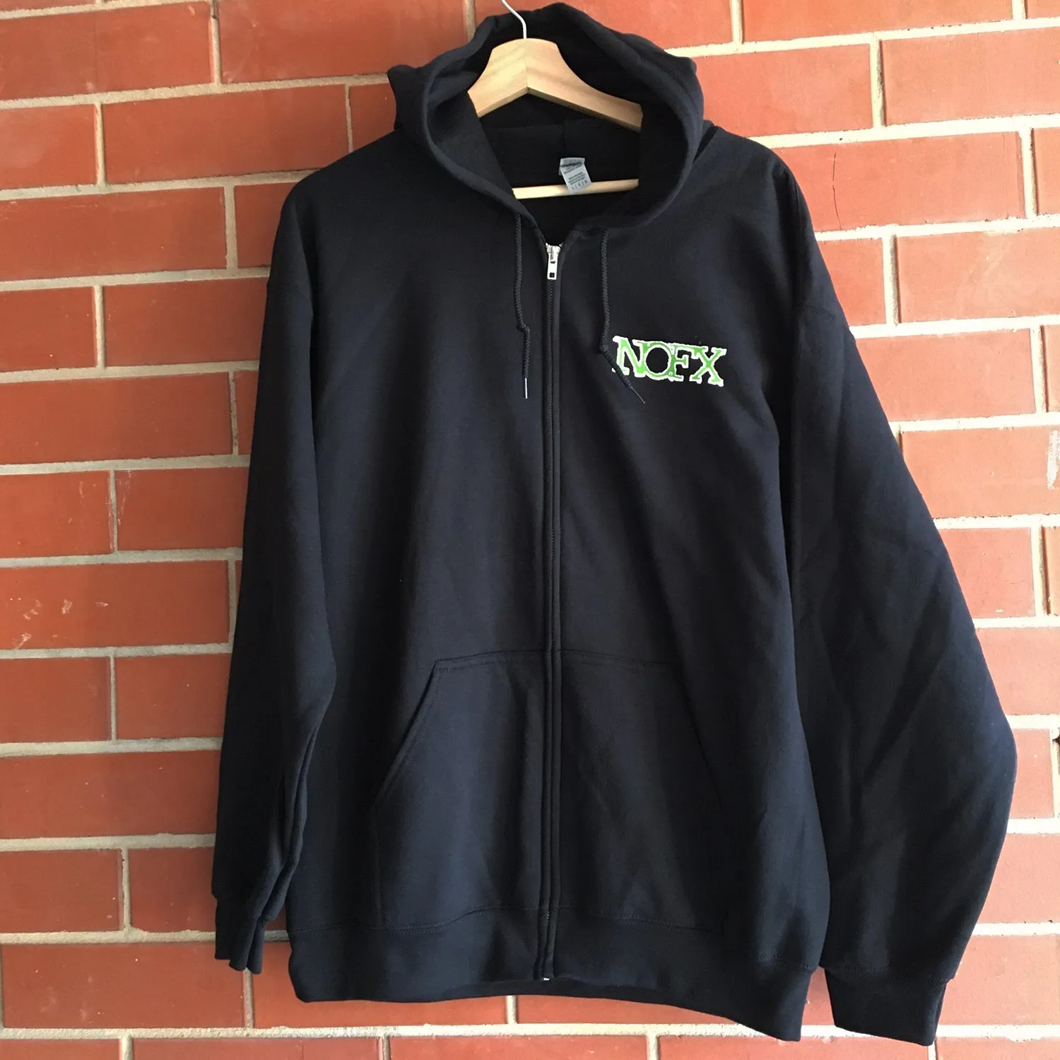 Rat Fink Zip Up Hoodie (Black)