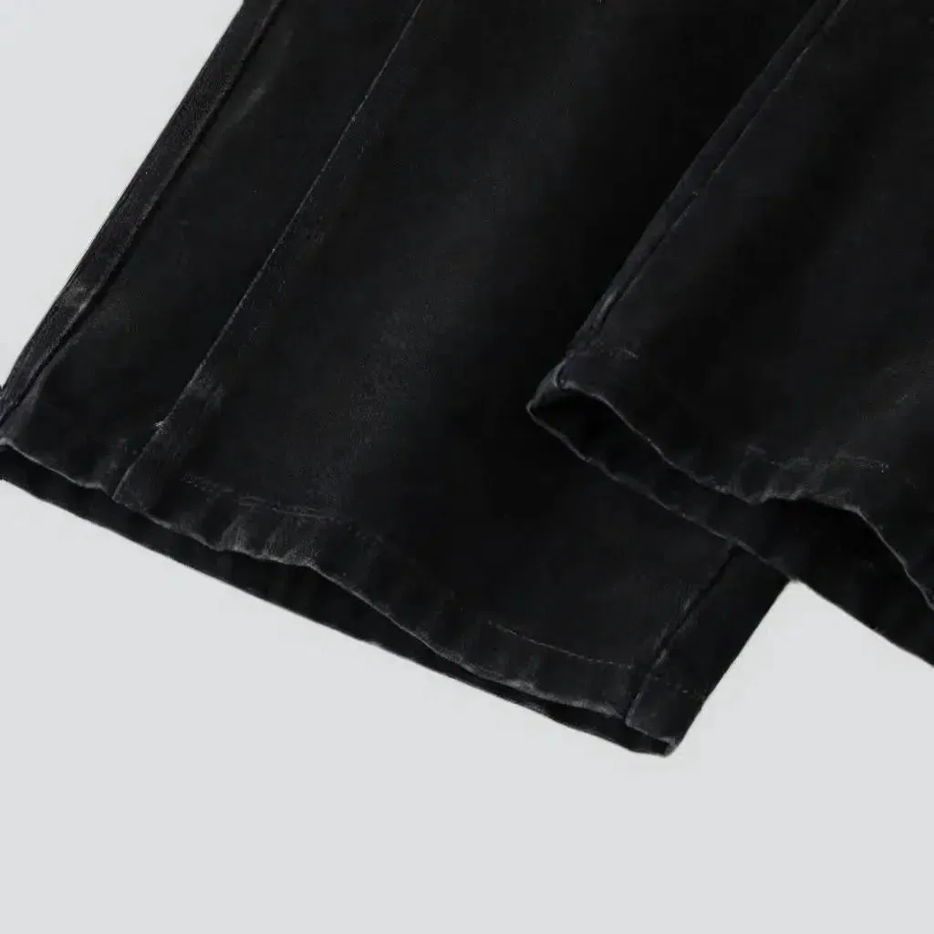 Sanded double side men's seams jeans