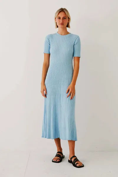 Spencer Dress - Light Blue