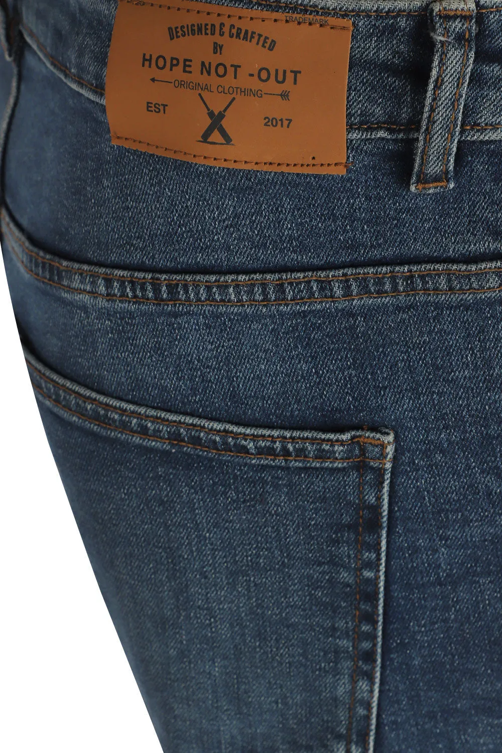 Straight Fit Denim Basic Wash