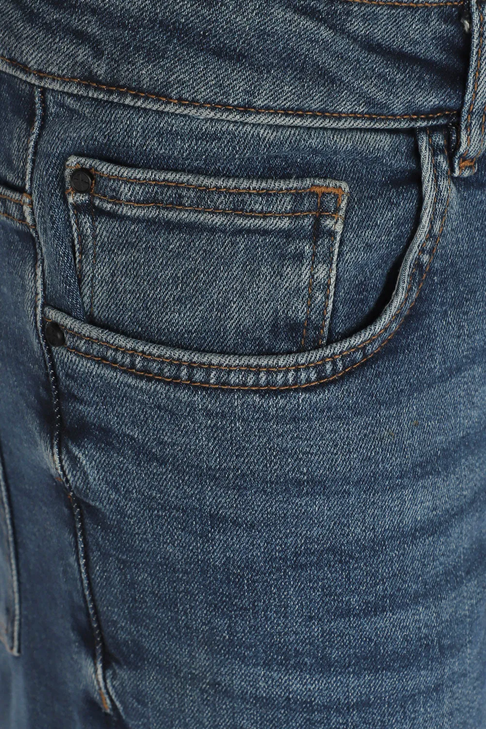 Straight Fit Denim Basic Wash