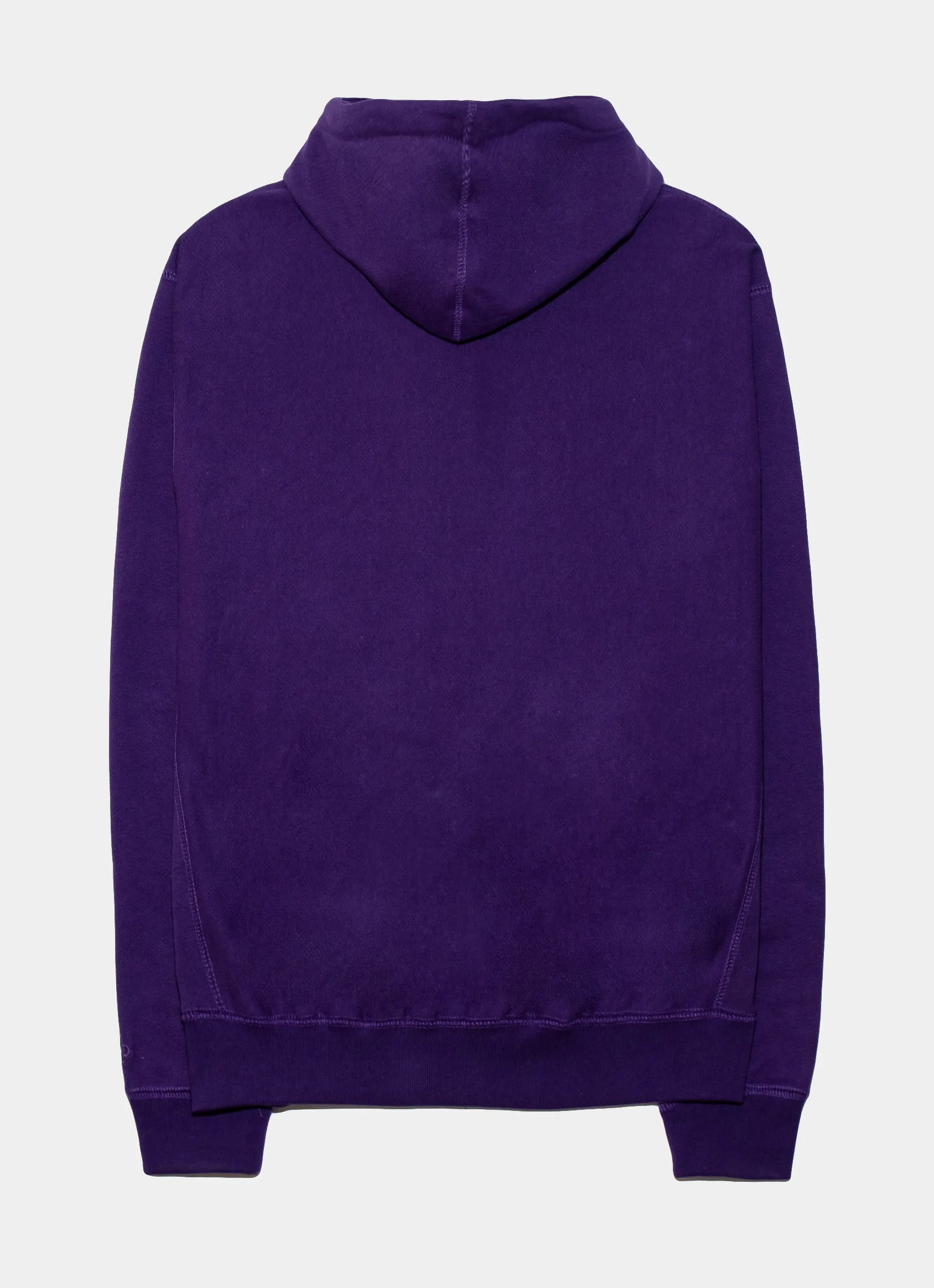Terry Zip Hoodie Mens Hoodie (Amethyst Purple)