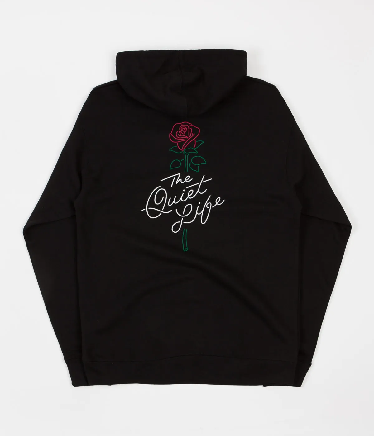 The Quiet Life Rose Hoodie - Black