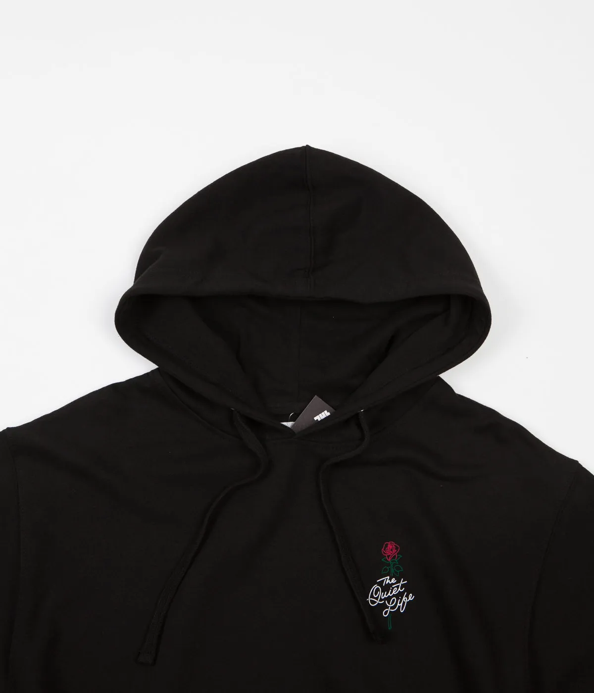The Quiet Life Rose Hoodie - Black