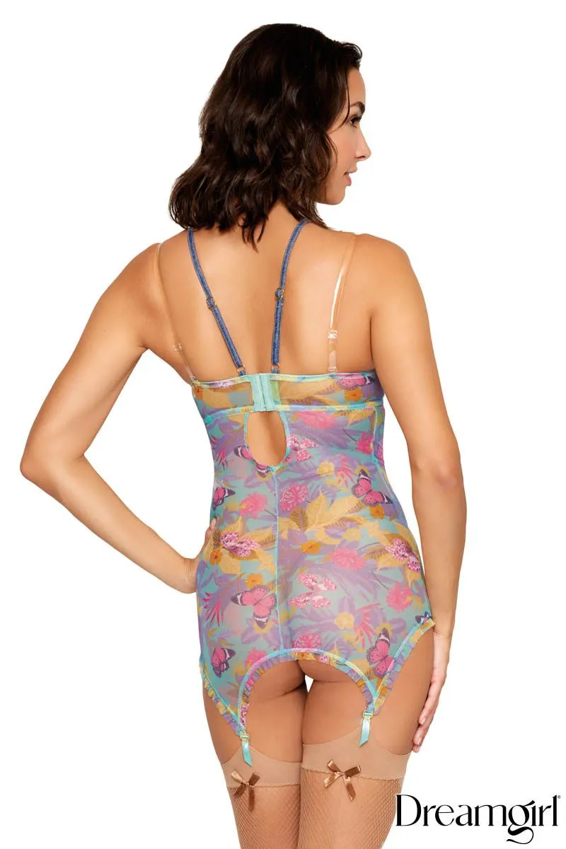 Tropical Garter Slip