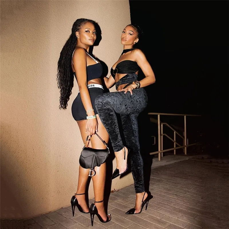 Velvet Sexy Cut Jumpsuit
