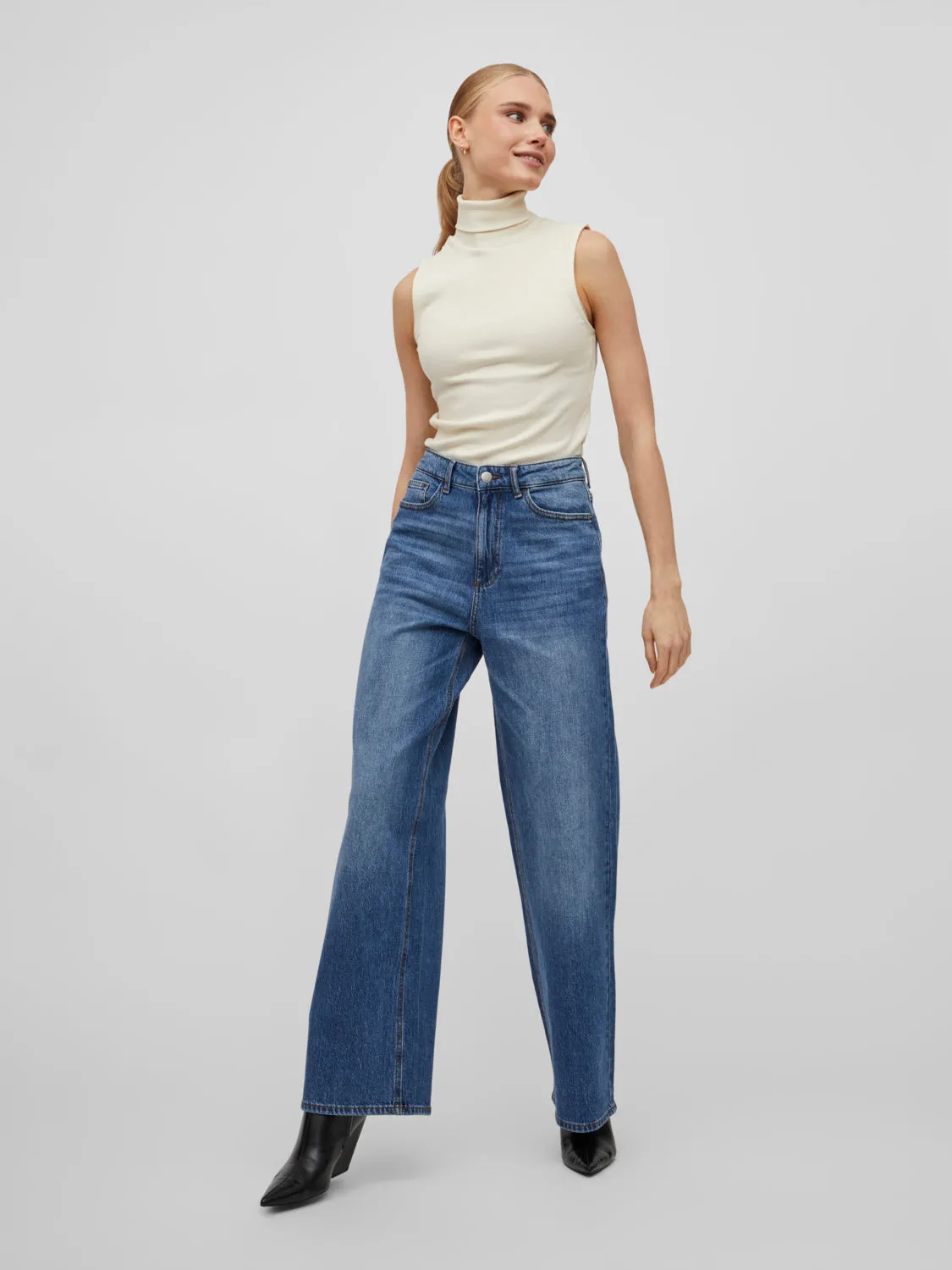 VIFREYA Jeans - Medium Blue Denim